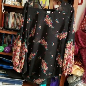 CAbi Blooming Blouse